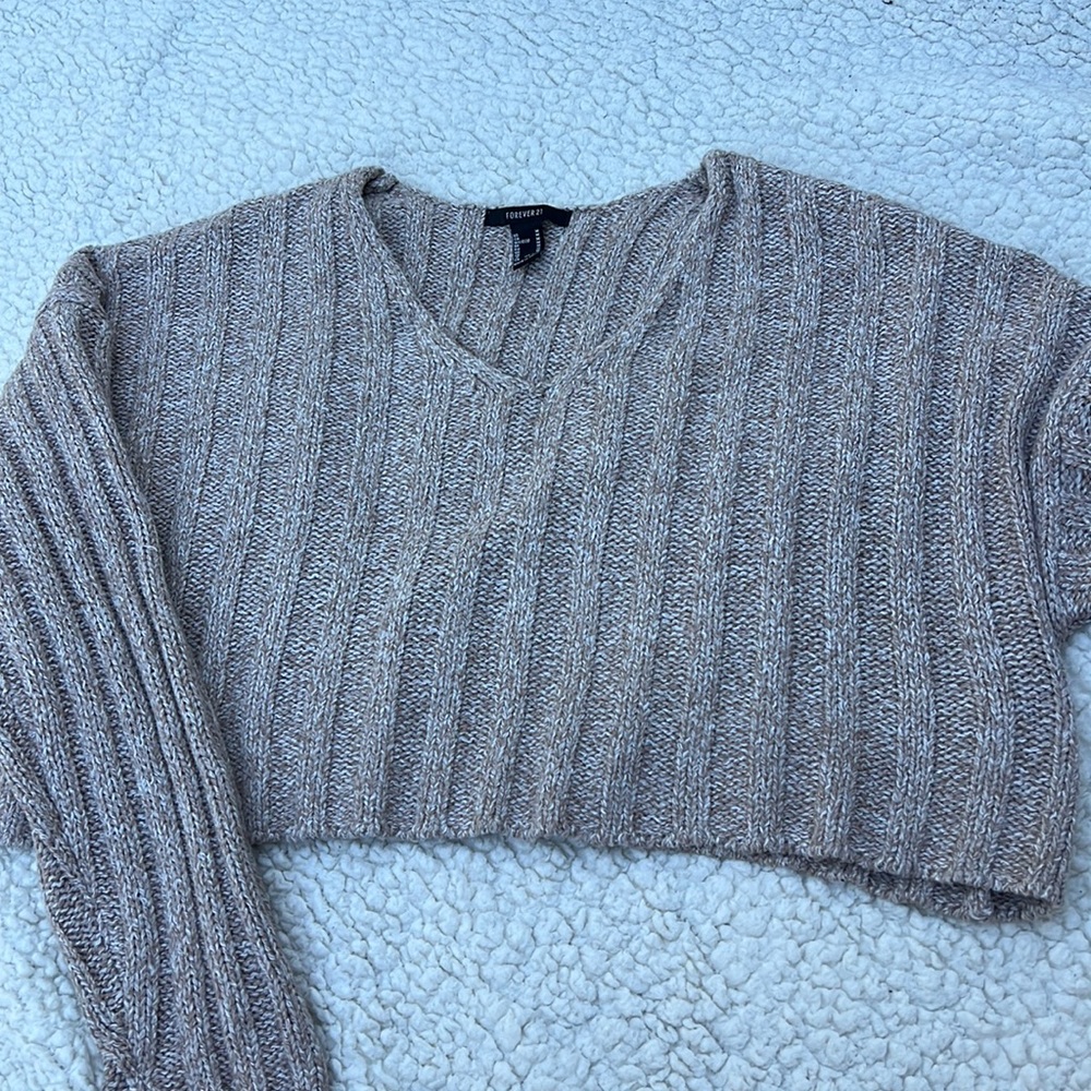 Forever 21 cropped sweater
